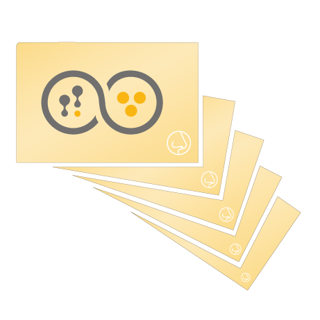 Visitenkarten | Heißfolienprägung gold | beidseitig