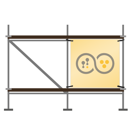 Gerüstbanner