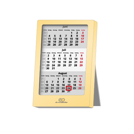 3-Monatskalender DATA - MINI - Zweijahreskalender